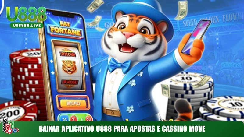 Baixar aplicativo U888 para apostas e cassino móve