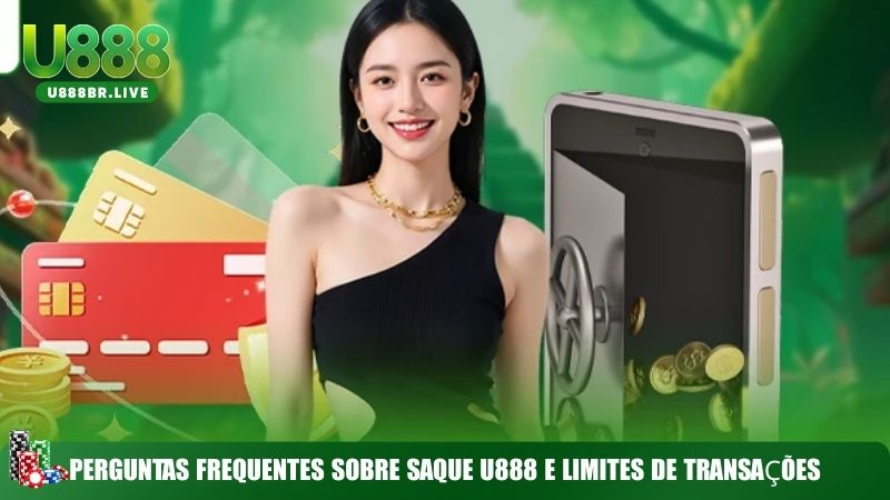 Perguntas frequentes sobre saque U888 e limites de transações